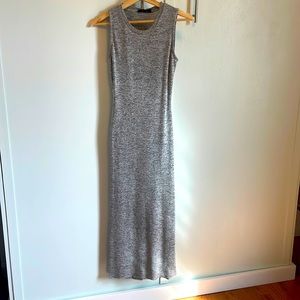 Lulu’s Wrap Style Gray Sweater Dress